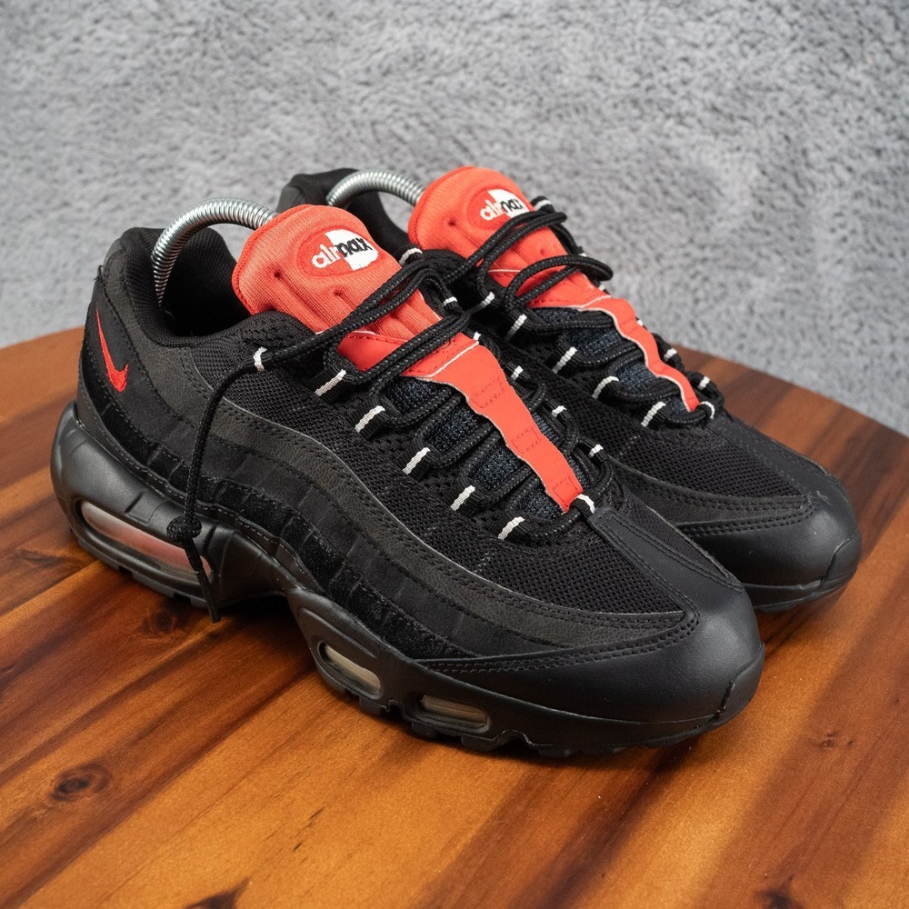 Nike Air Max 95 749766-016 Black Challenge Low Top Sneakers Men's Size 8